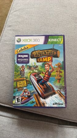 Cabela’s Adventure Camp – Xbox 360 Kinect – BRAND NEW SEALED