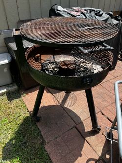 Huge Solid Iron Grill