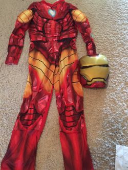 Iron Man Halloween Costume Size Medium 8-10
