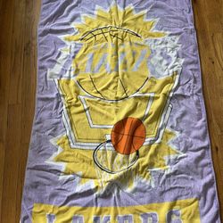Vintage Los Angeles Lakers Beach towel 