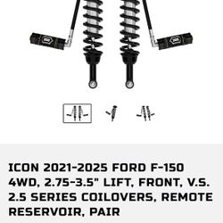 21-25 ( ICON Coilovers Ford F150 4WD  ) 
