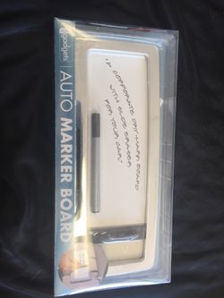 Dry Erase Board For Your Car