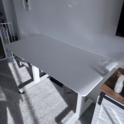 Standing Desk (adjustable)- White Color
