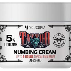 Youcopia Tattoo Numbing Cream 1.76 oz