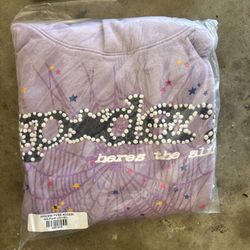 Purple Spider Hoodie 