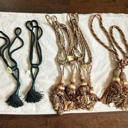 7 Assorted Decorative Tassels 