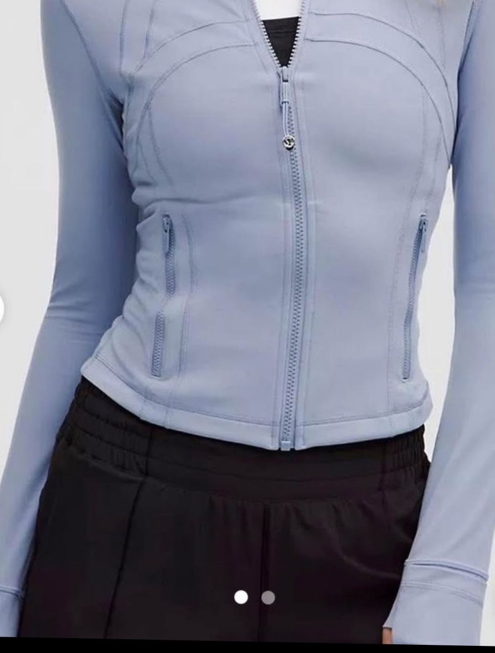 LULULEMON Brand New! With Tag! Blue Willow Defined Cropped Jacket *Nulu Size 2 Paid $118 Asking $75
