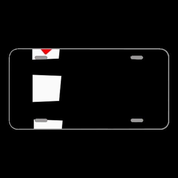 License Plate Novelty Car Front List Checkbox Checked Tick Note