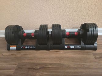 Core Home Fitness Adjustable Dumbbells