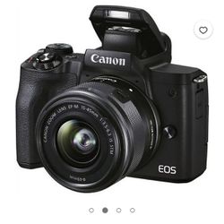 Brand New Canon EOS M50 with 15-45mm Lens 