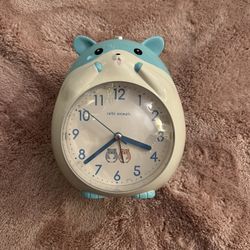 Cute Hamster Alarm Clock with night light