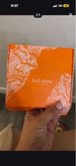Full Shine 100% Human Hair Extensions – 18” Blonde