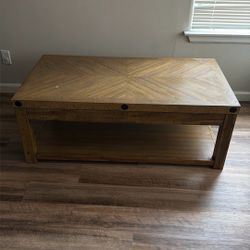 Sonoma natural lift-top storage coffee table