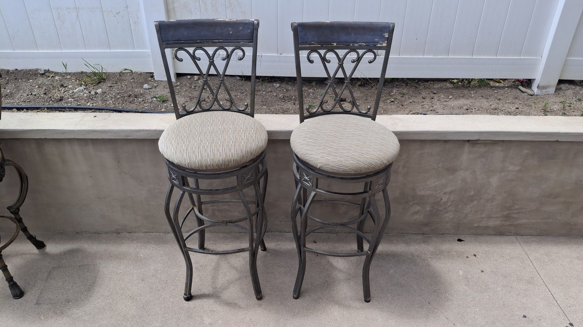 Stools (vintage) georgian style