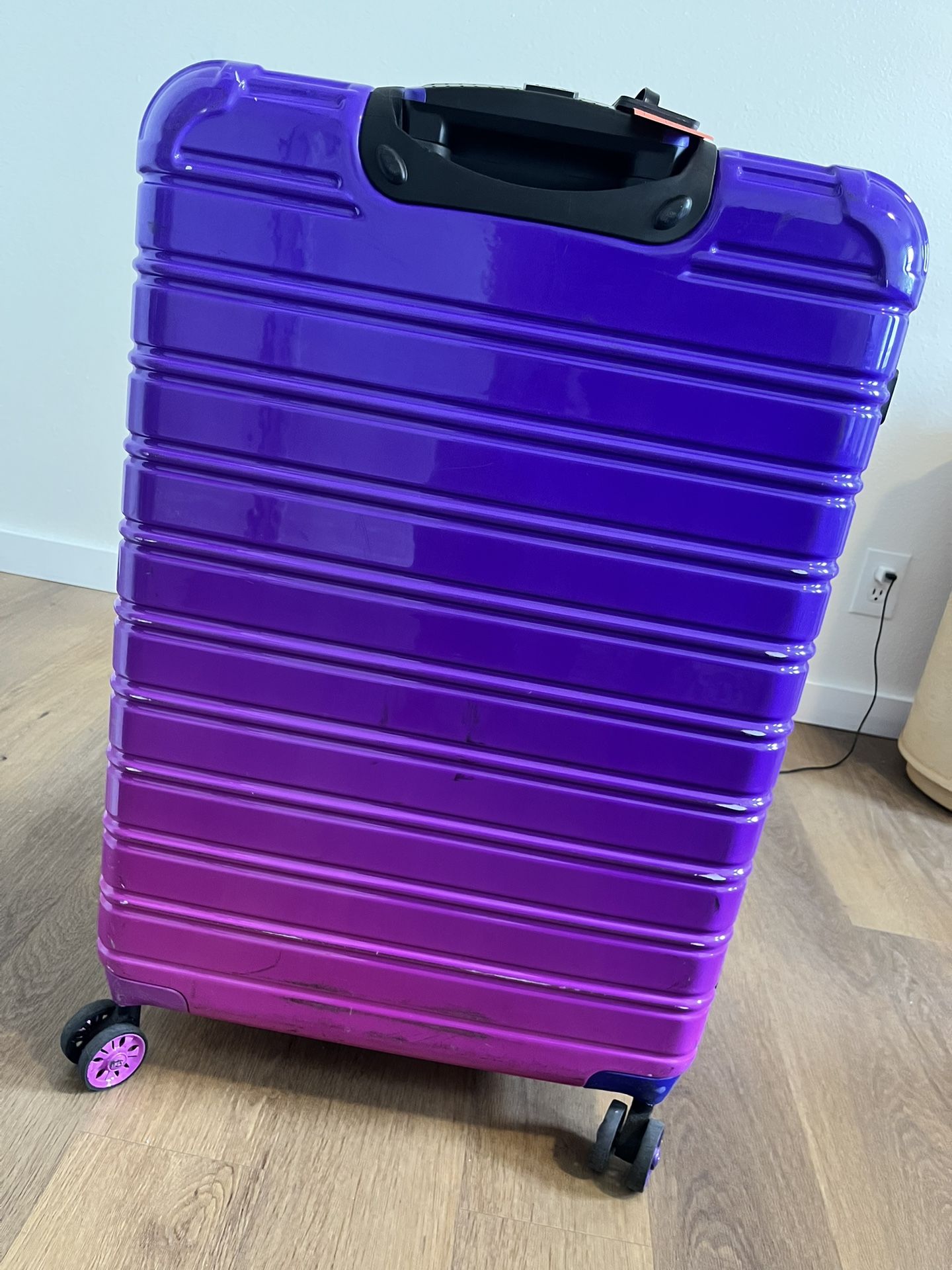 28” Purple Pink Luggage
