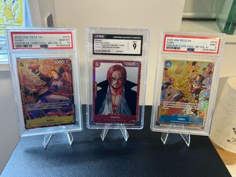 One Piece Graded Card Lot PSA CGC Sabo Shanks