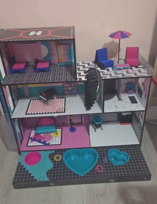 Lol Doll House With Furniture