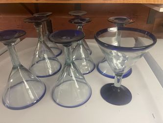 8 Margarita Glasses, $25 For All