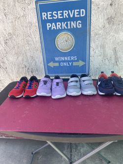 3 pares tenis Nike y 1 de NB todos sizes 7C