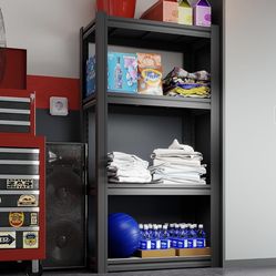 Garage Shelving 2000LBS Storage Shelves Heavy Duty Metal Shelf Unit Adjustable Basement Industrial Storage Racks