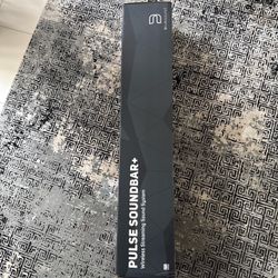 BlueSound Pulse Soundbar Plus (+) - Wireless Streaming Sound System - Black