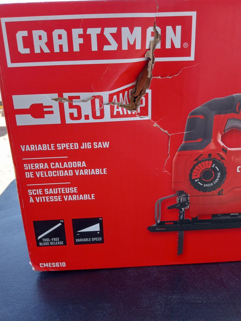 Craftsman 5.0 Amp Variable Speed Jig Saw $35 Firm P/U 27 TH ST MCDOWELL RD  PHX for Sale in Phoenix, AZ OfferUp