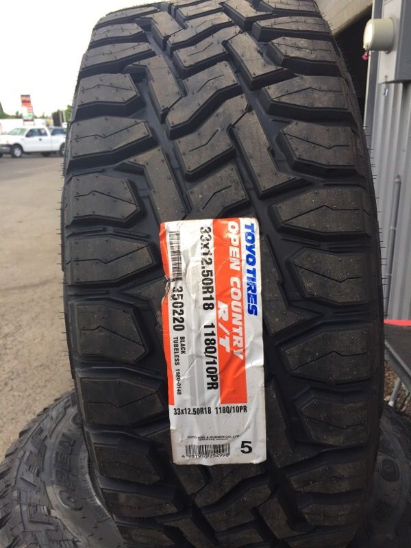 Toyo Open Country Rt For Sale In Cornelius Or Offerup