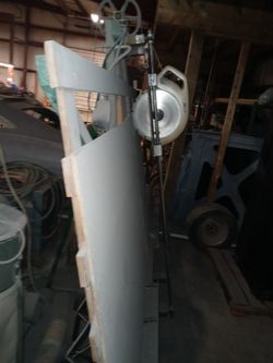 Custom panel saw will cut 5 inch