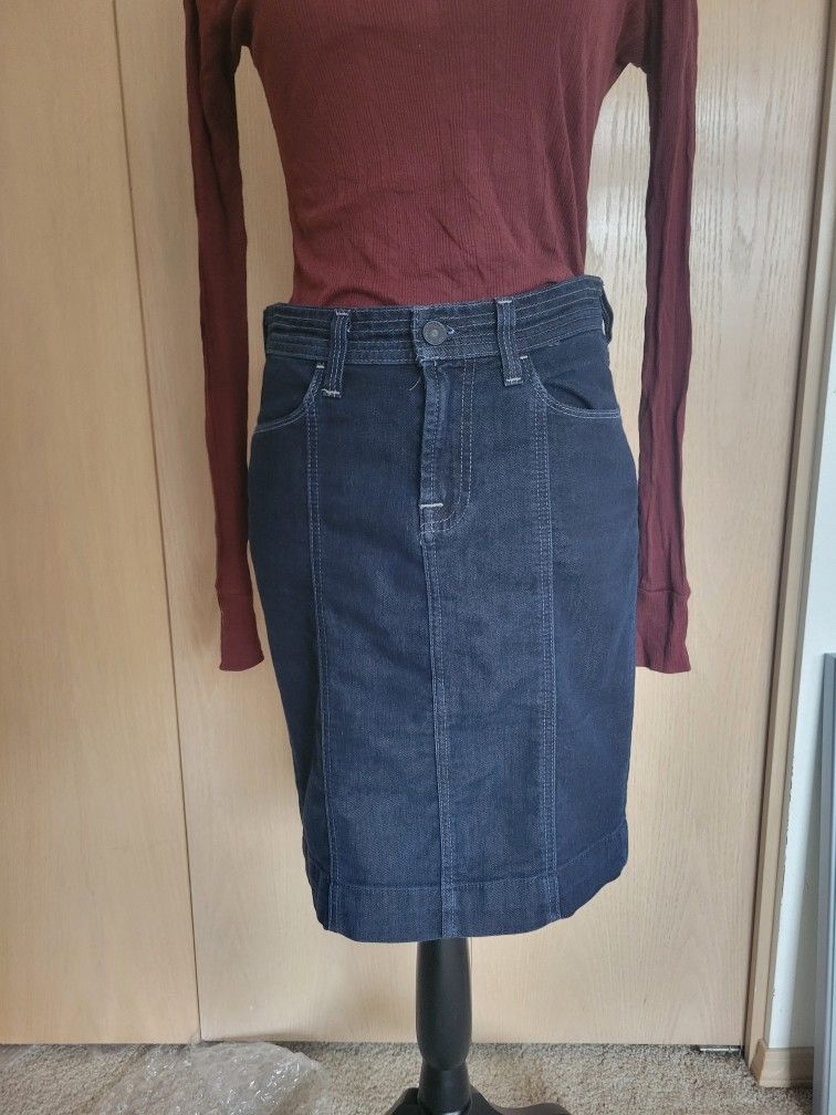 7 For All Mankind Denim Skirt - Size 26