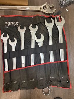 Sunnex jumbo + stubby wrenches complete set