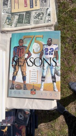 Hardback 75 years of football