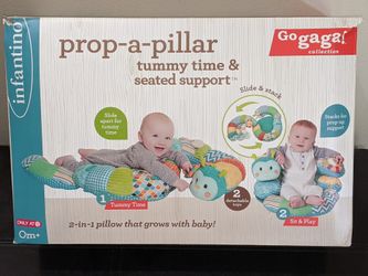 Prop-a-Pillar Tummy Time And Seated Support