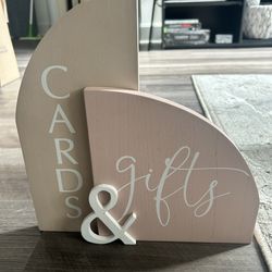 Cards And Gifts Table Sign 