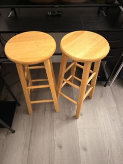 Wooden Bar Stools