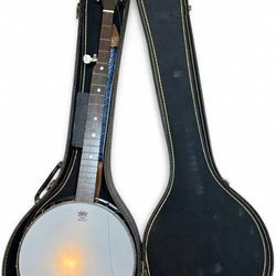 Vintage Chicago 5-String Banjo with Remo Head and Original Hard Case - Nice