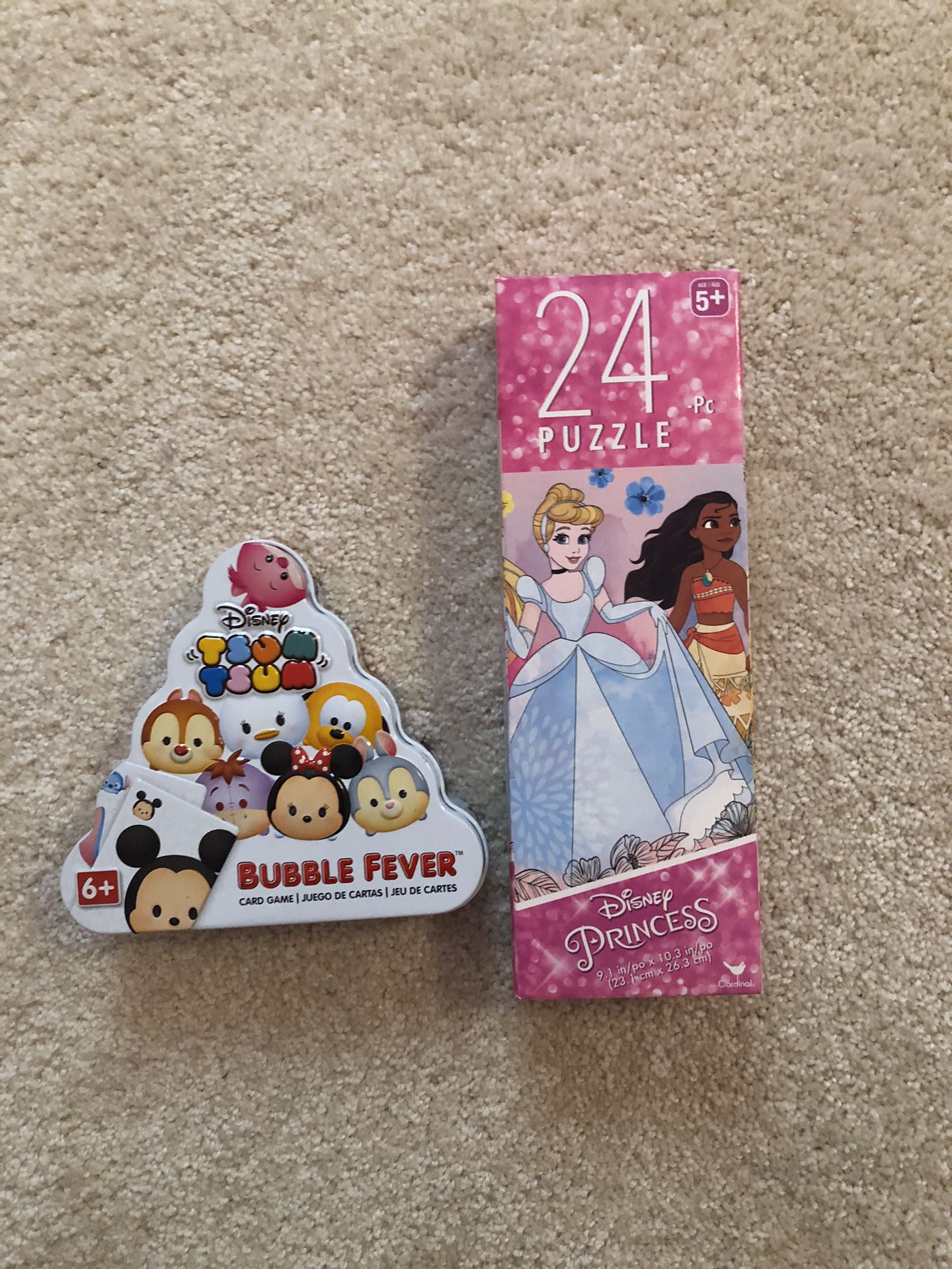 DISNEY PUZZLE AND GAME
