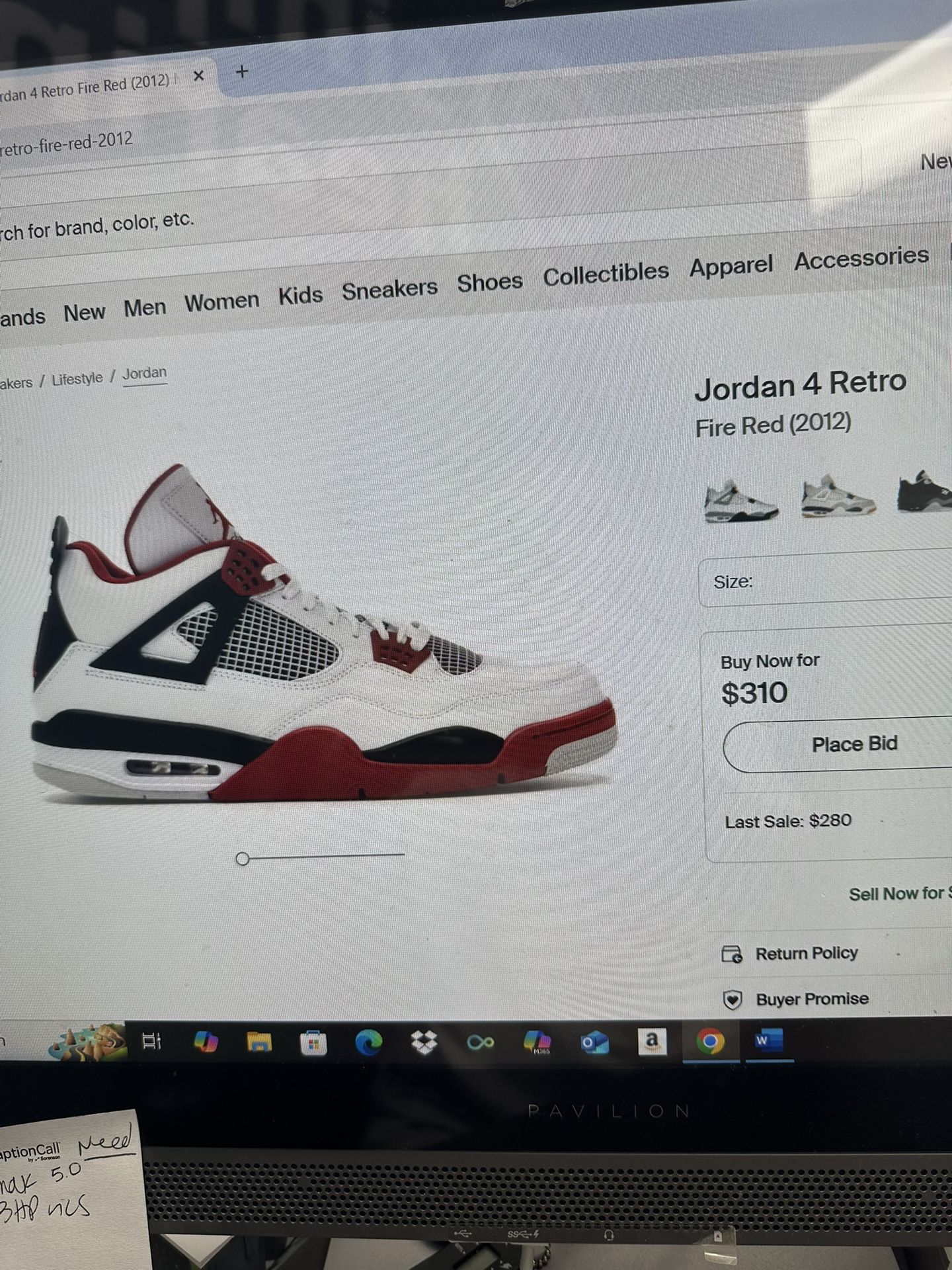 Jordan Retro Fire Red