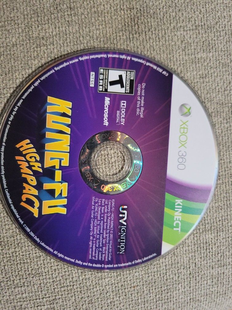 Kung-Fu: High Impact (Xbox 360 Kinect)
