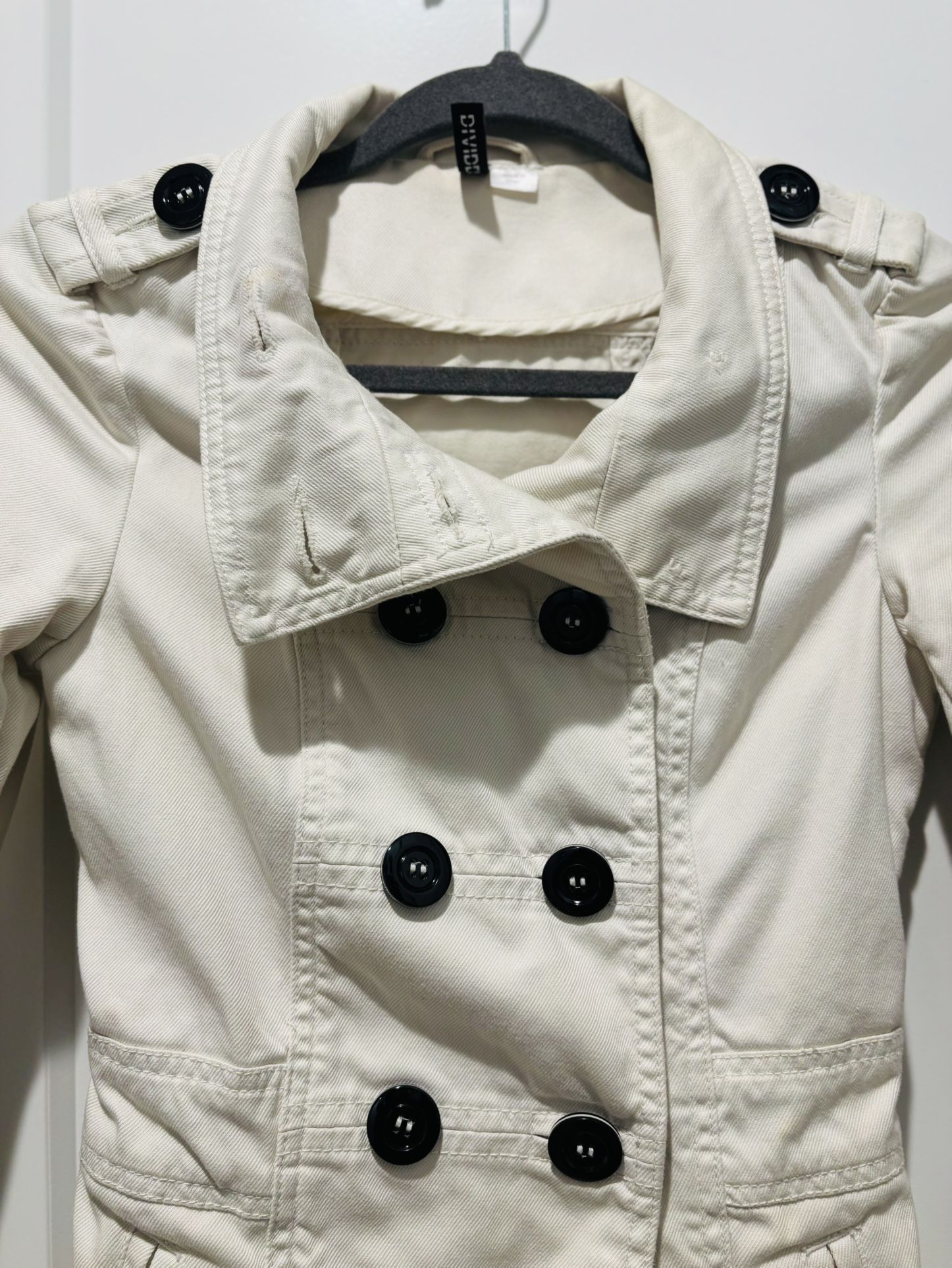 Ivory Jacket - Divided H&M (size 2)