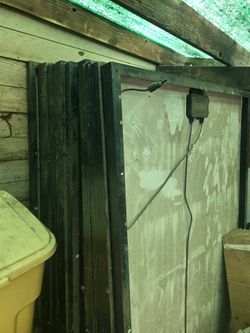 17 solar panels used but in a good condition
