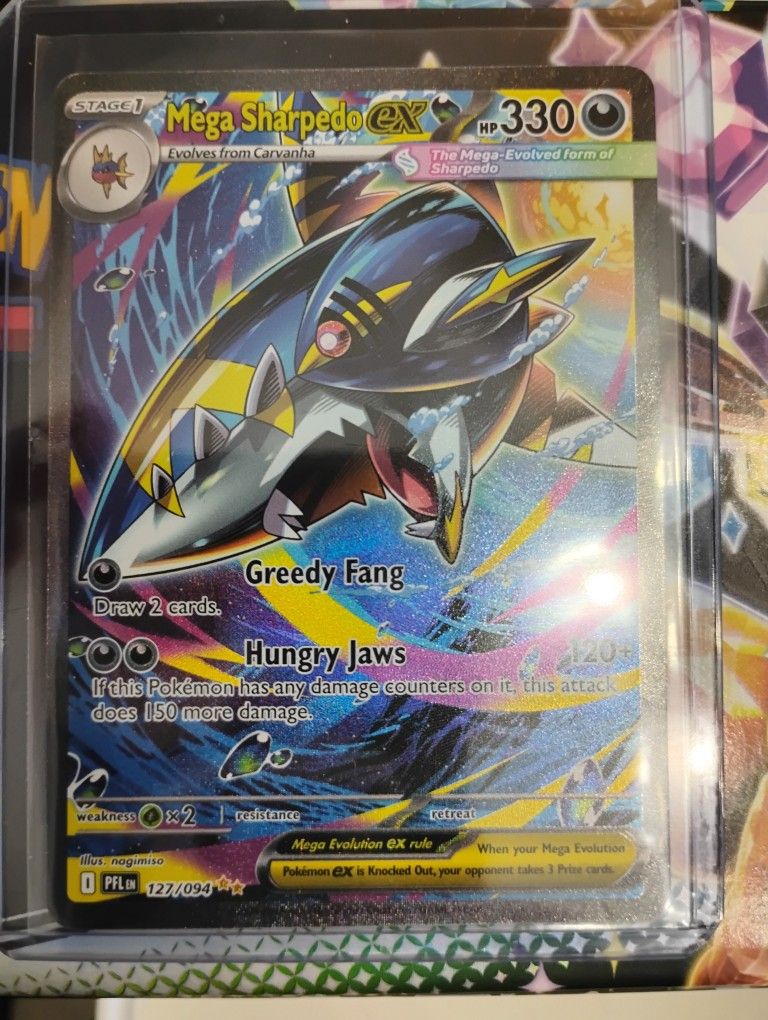 Mega Sharpedo Ex 127