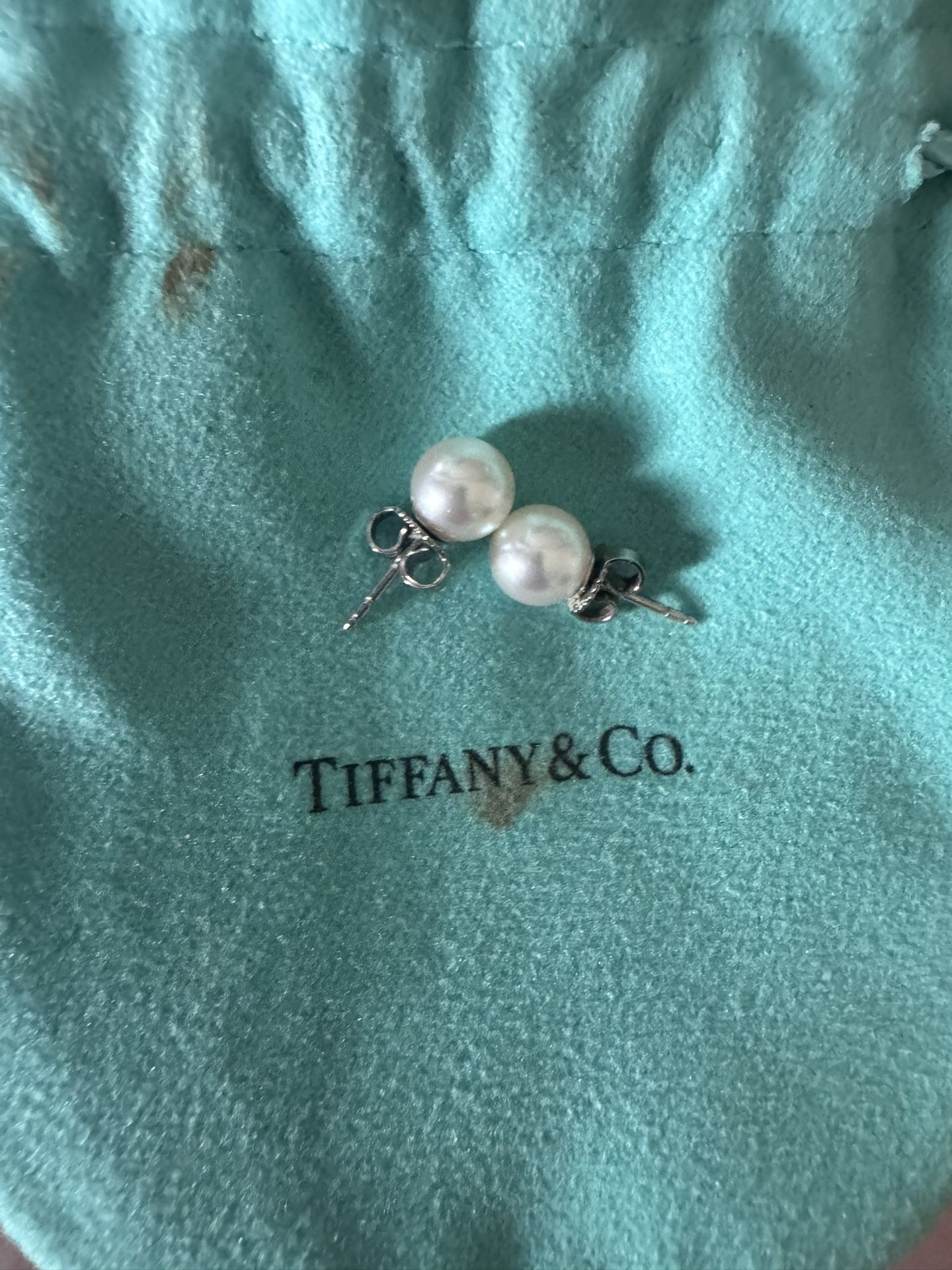 Original Tiffany & Co Pearl Earrings