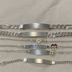 Baby Silver Bracelets 