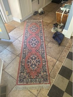 Runner rug 86x24”
