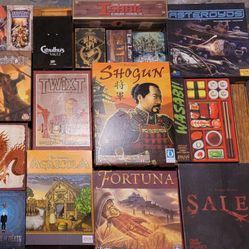 Lot of Various Boardgames
