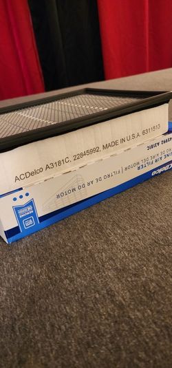 Acdelco A3183C Air Filter $20
