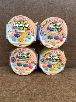 Crazy Fun Mystery Squishy Dumpling 4-Pack