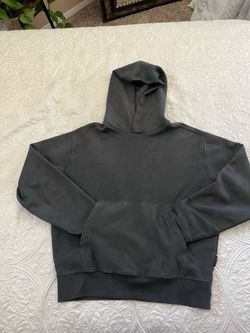 Heavyweight gray hoodie