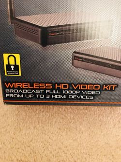 Brand new in box - Wireless HD Video kit (no more wires to run across the room)