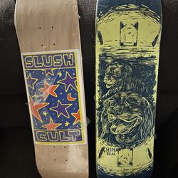 skateboard decks